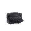 Coach Crossbody Bag Graham 23 Metal Logo Signature Pendant Coated Canvas and Calf Leather Camera Small Square Shoulder Medium Men's Charcoal Black