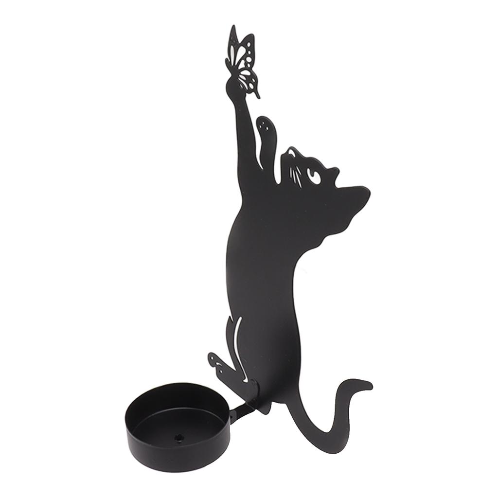 Home Decor Candlestick Durable Cat Candle Holder Decorative Candlestick Holder for Home Decor