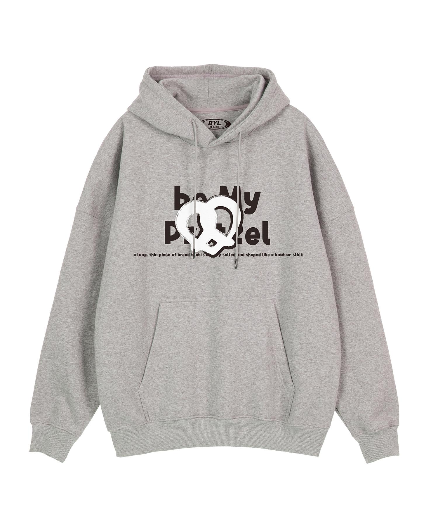 Худи Biel Be My Pretzel Серое M (Brushed)