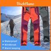Men's Women's Warm Outdoor Hiking Ski Pants With Cozy Fleece And Waterproof Fabric