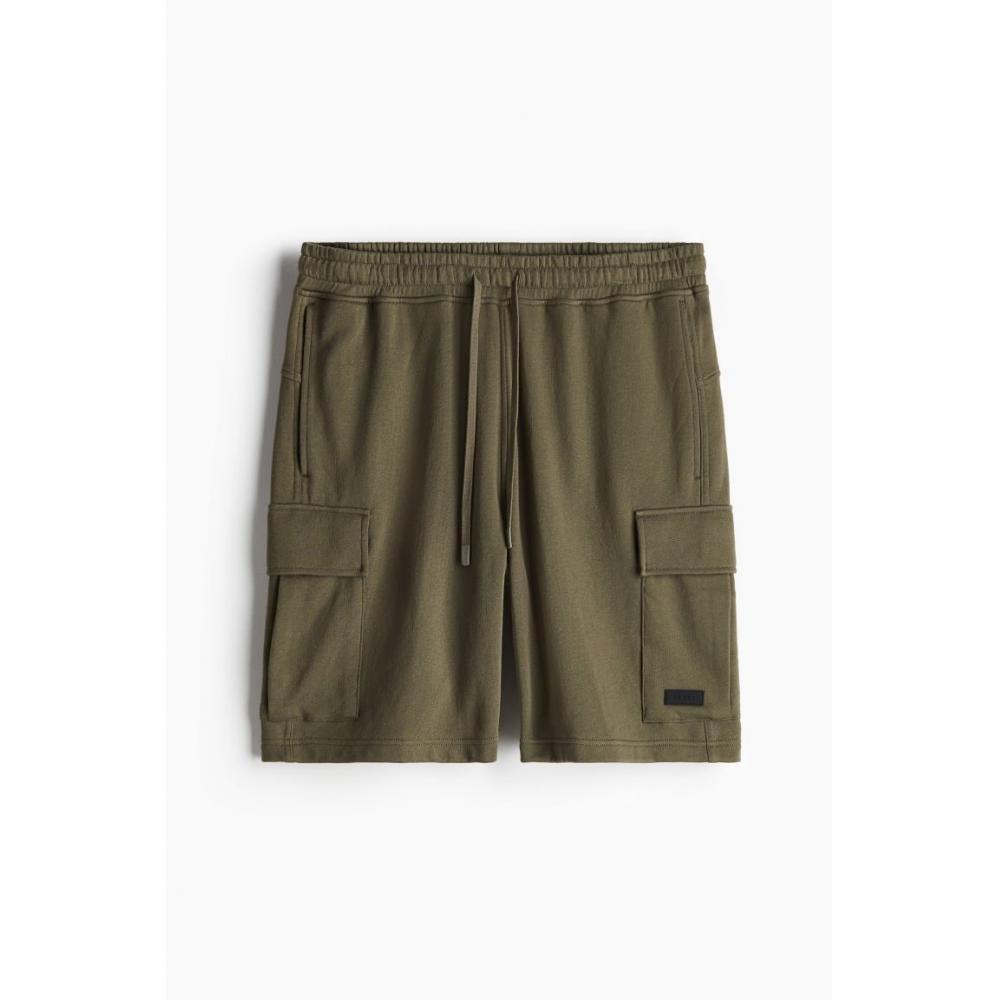 H M Cargo sHorts kHaki Green