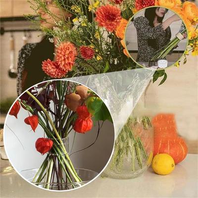 2Pcs Spiral Flower Stem Holder Multi-Hole Bouquet Support Tool Flower Arranging Tool Stem Support for DIY Floral Arrangements