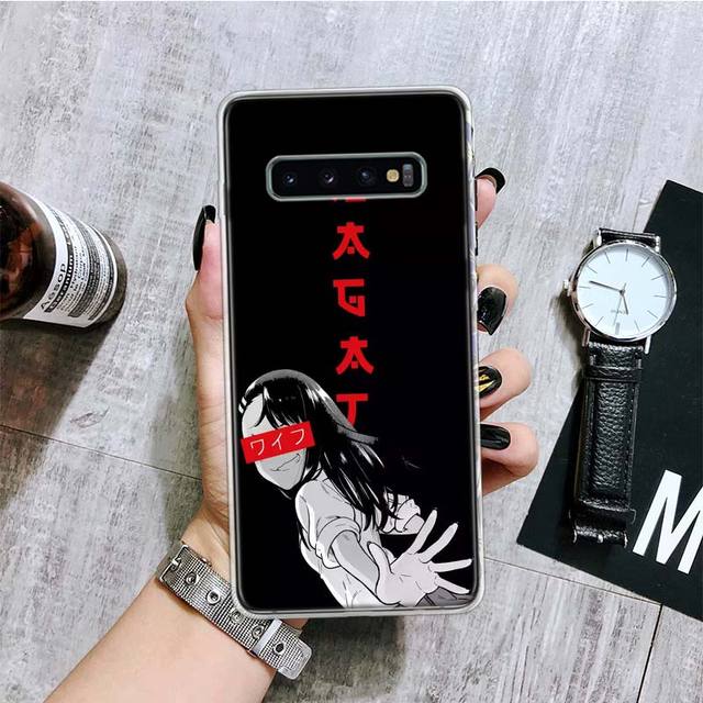 Nagatoro San Anime Estetisk telefondeksel for Samsung Galaxy S20 Fe S10 Plus S21 S22 S23 Ultra S10e S9 S8 S7 Edge Fundas Cover Coq
