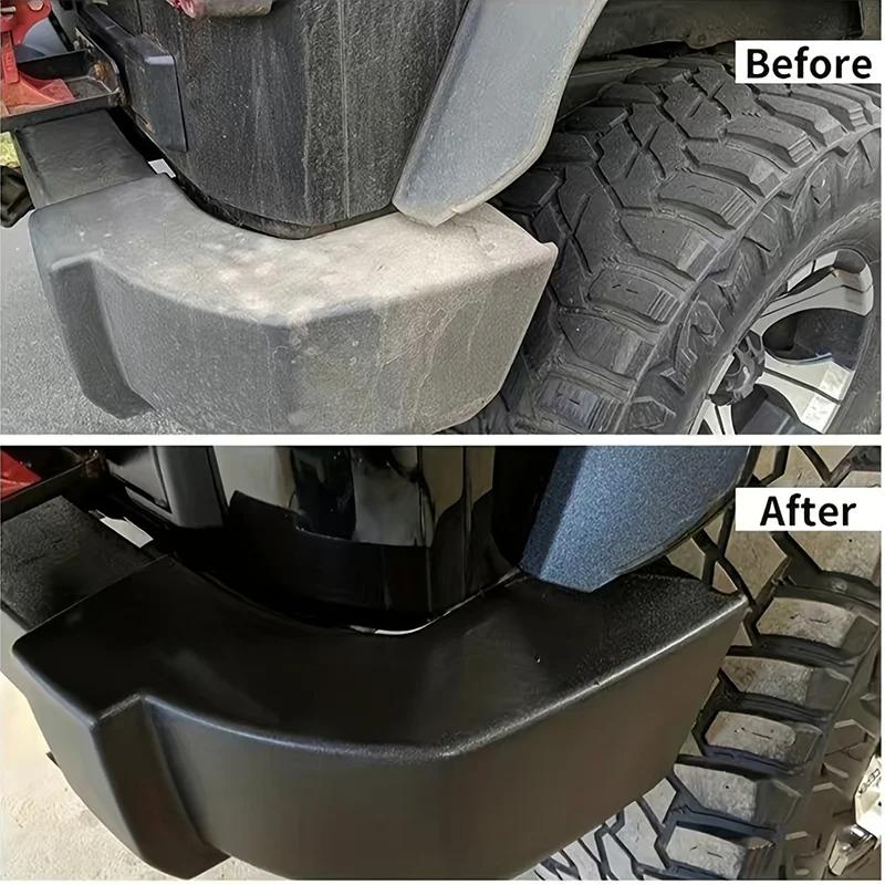 Universal Plastic Restoration Agent - Multi-Purpose Car Interior Maintenance Shine Wax, Tire Coating Wax, Black Car Yellowing