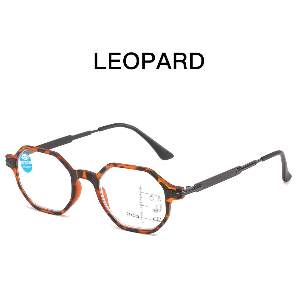 Steam Punk Reading Glasses Men Women Anti Blue Light Multi-Focus Automatic Zoom HD Presbyopic Eyeglasses Eyewear +1.0~+3.5