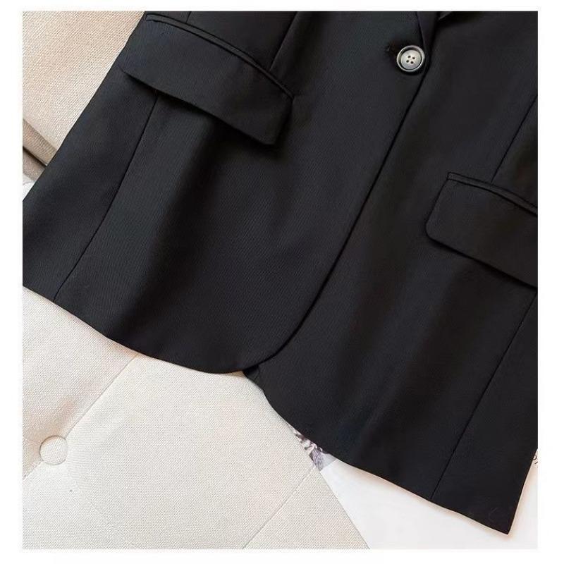 Moda Damska Czarna Kamizelka Wiosna Jesień Bez Rękawów Kamizelka Slim Fit Casual Odzież Wierzchnia Top w Stylu Koreańskim