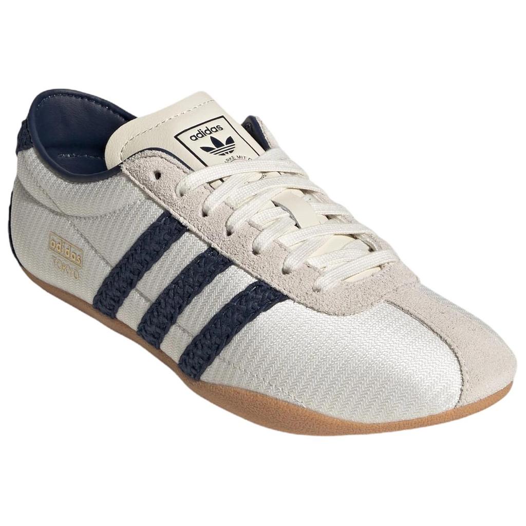 adidas Originals Tokyo Leer Comfortabel Veelzijdig Lage Sneakers Casual Schoenen Dames sneaker Off-White KJ7534