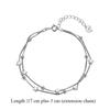 Silver Beautiful Stars Bracelets for Women Korean Fashion Designer Party Wedding Jewelry Holiday Gifts
