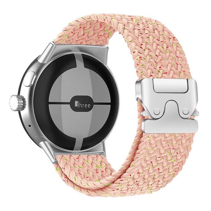 Braided Nylon Paracord Watch Band for Google 41MM/45MM