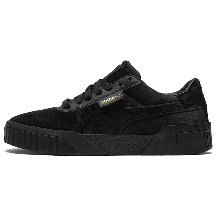 (WMNS) PUMA Cali Black Velour Women s 375837-03 EU 35.5