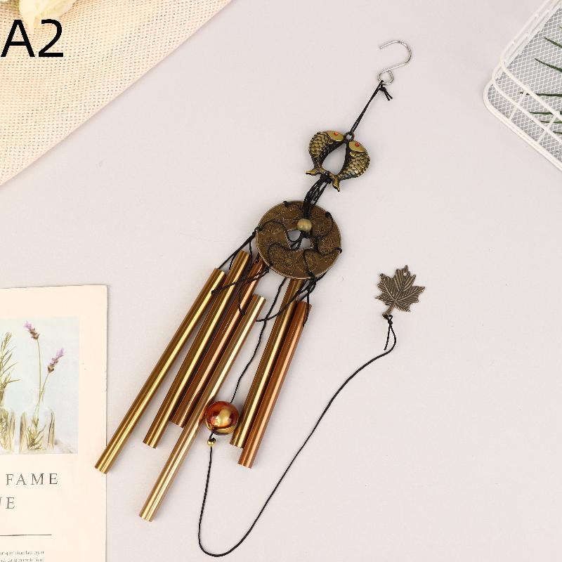 1 Pc Retro Wind Chimes Garden Decorations Wind Chimes Outdoor Decoration For Home Copper Wind Bell Wind Music Home Decoration