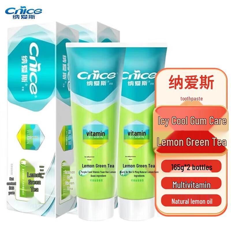 

Nice Fresh Lemon & Green Tea Toothpaste