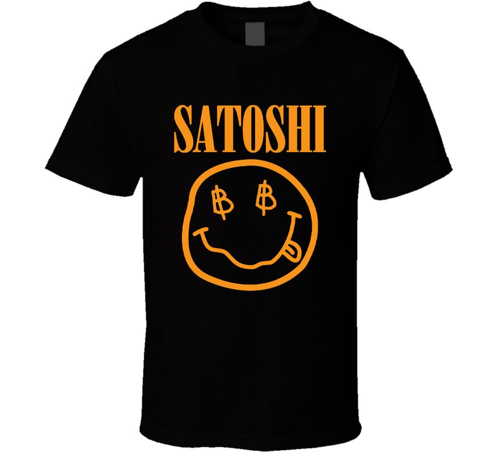 26 сатоши Bitcoin Nirvana Футболка-трибьют Унисекс футболка M