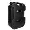 10L Fuel Oil Storage Tank Shockproof Emergency Backup Petrol Gas Can Universal for Motorcycle Off Road Vehicles SUV ATV Without Bracket