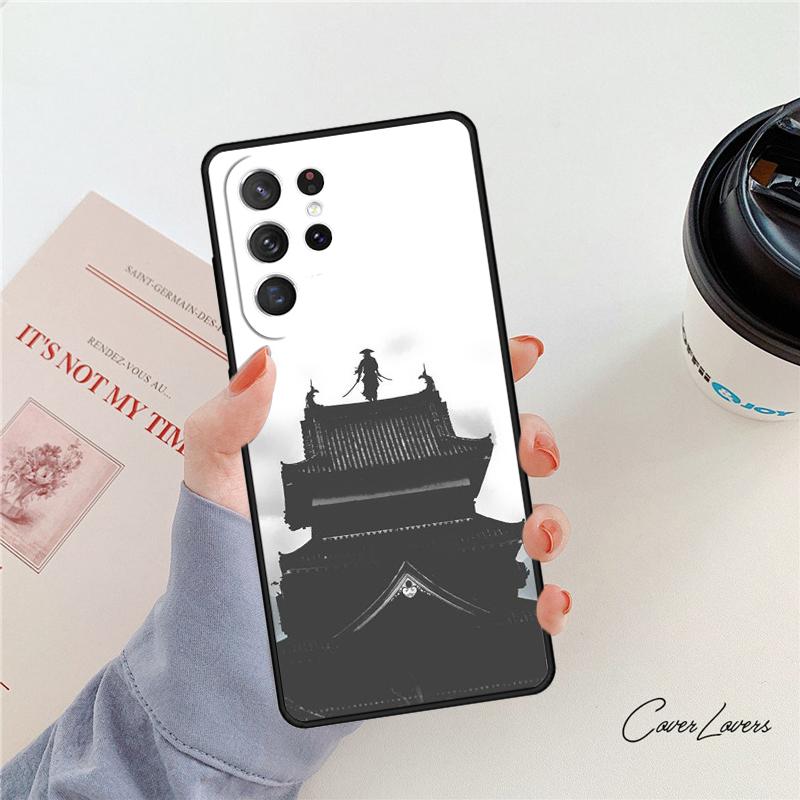 Aikido Samurai Warrior phone case For Samsung Galaxy S24 S25 S23 S22 Ultra Note 10 20 Plus S20 S21 FE Cover