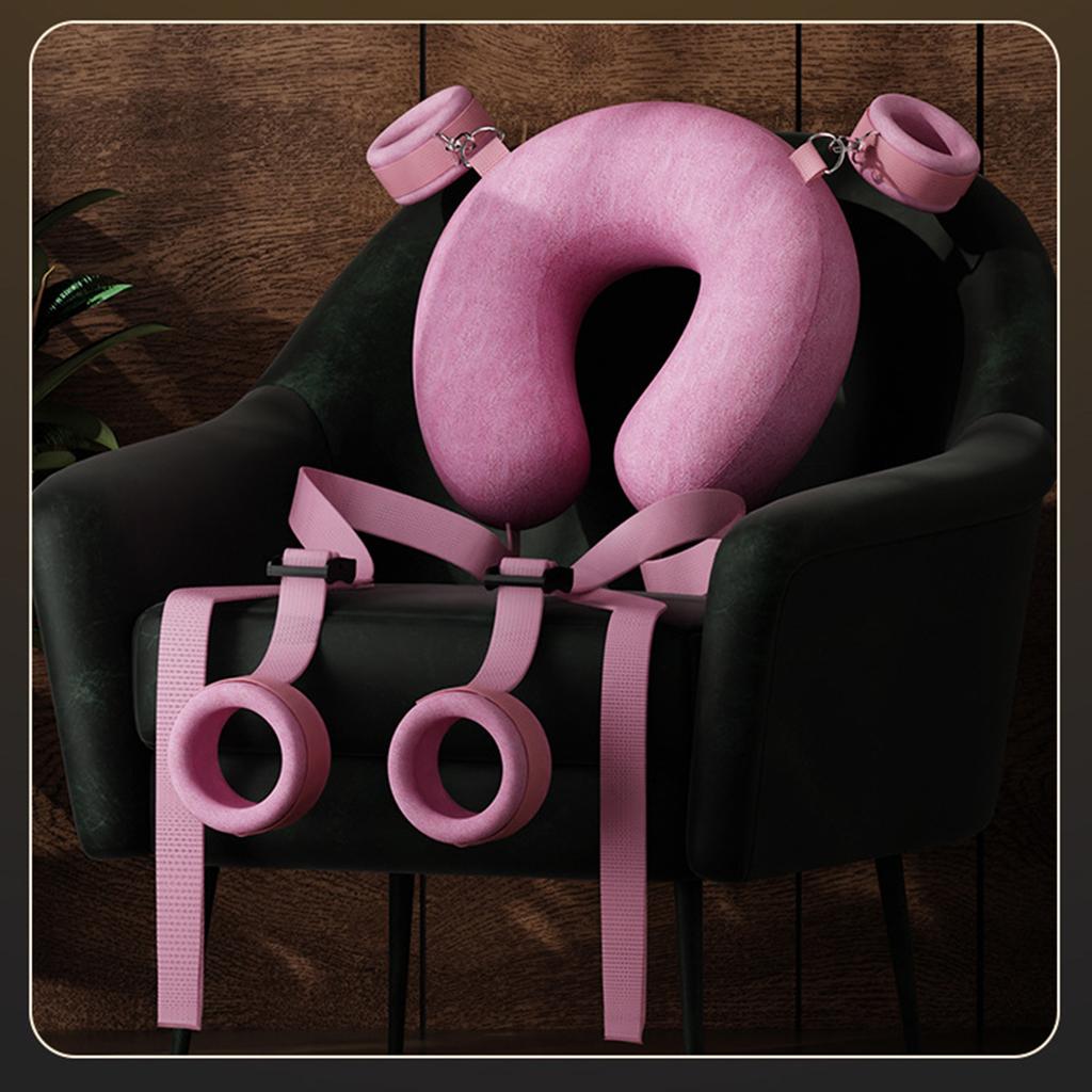 Sex Pillow Handcuff Open Leg Sex Toy Set SM Hand Restraint Cuffs Legs Split Ankle Cuffs Bondage Gear Couple Adult Games Toy
