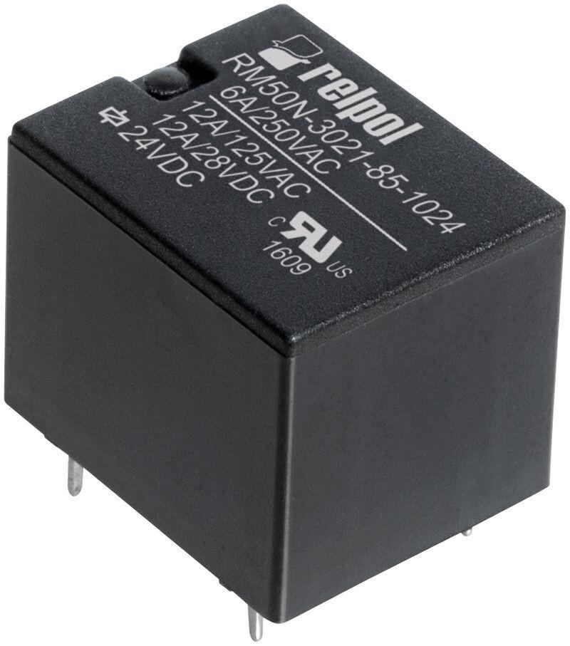 Miniature relay RM50N-3021-85-1012 electromagnetic for printed circuit