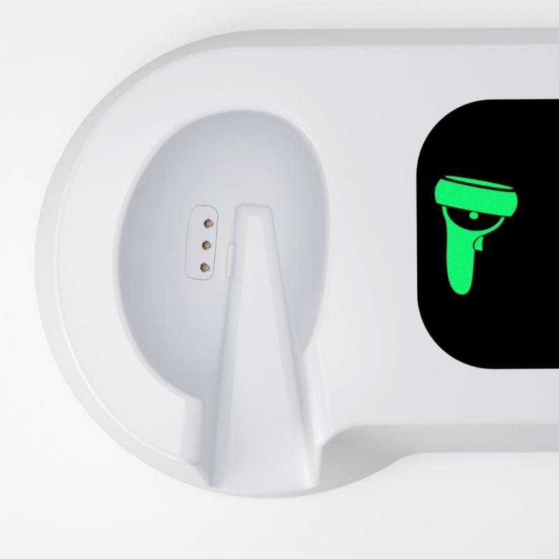 VR Gaming Fast Charging Base for Oculus Quest 2 Magnetic Charging Dock Station Glasses Magnetic Handle Free Accessories