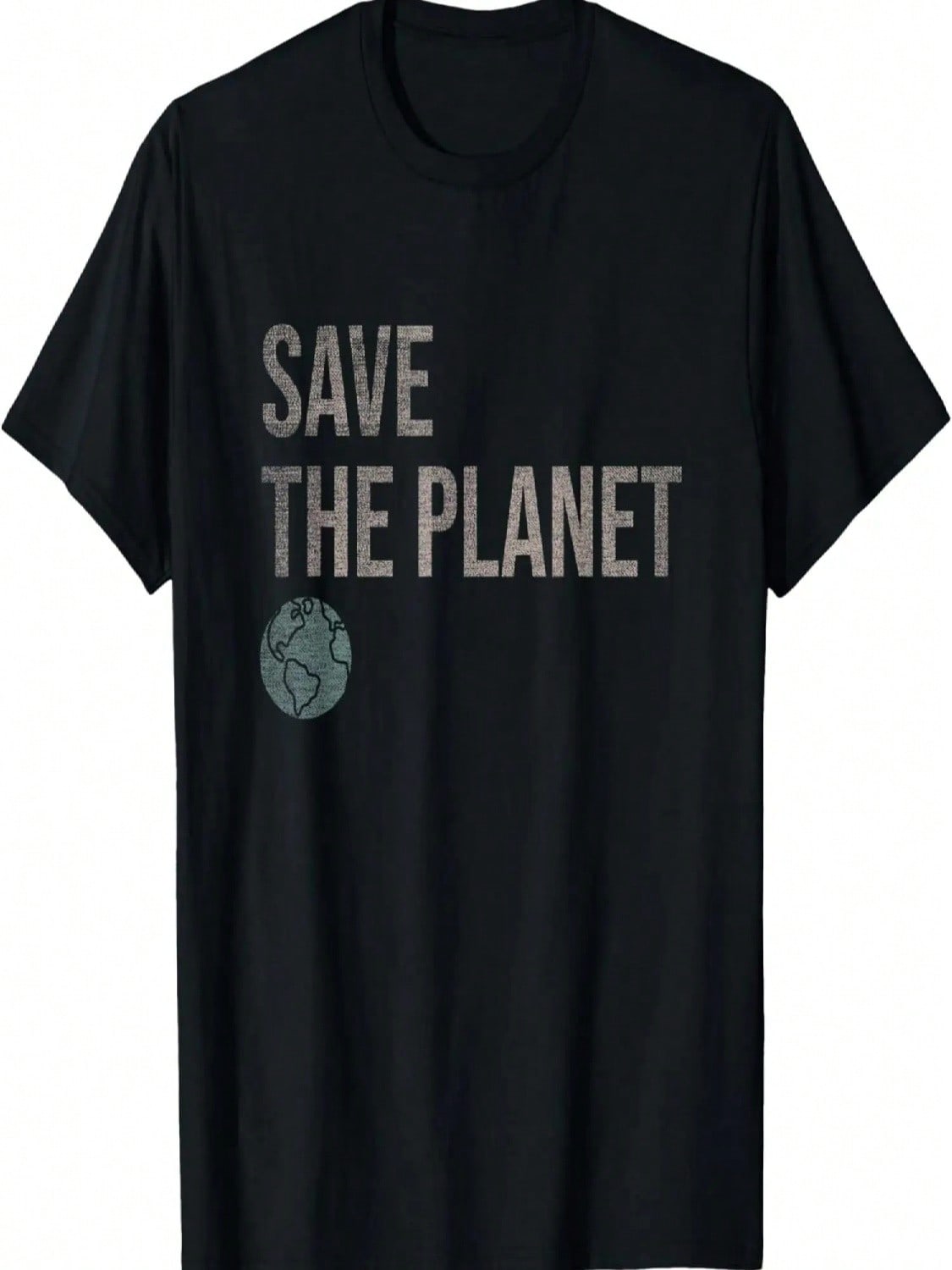 Vintage Save The Planet Save The Earth Distress T-Shirt S разноцветный