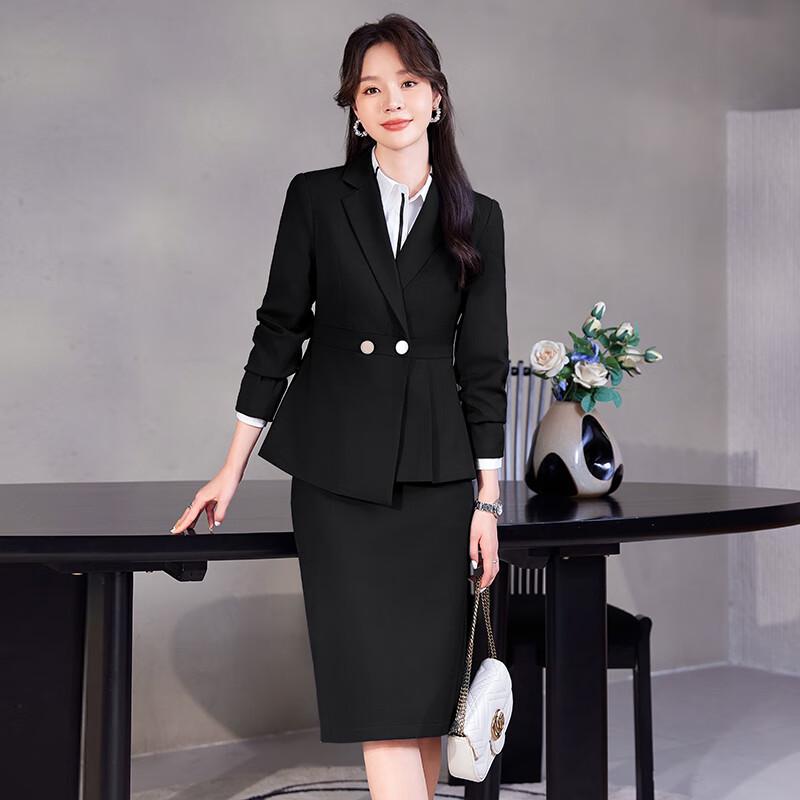 Women's Long Sleeve Professional Suit Set