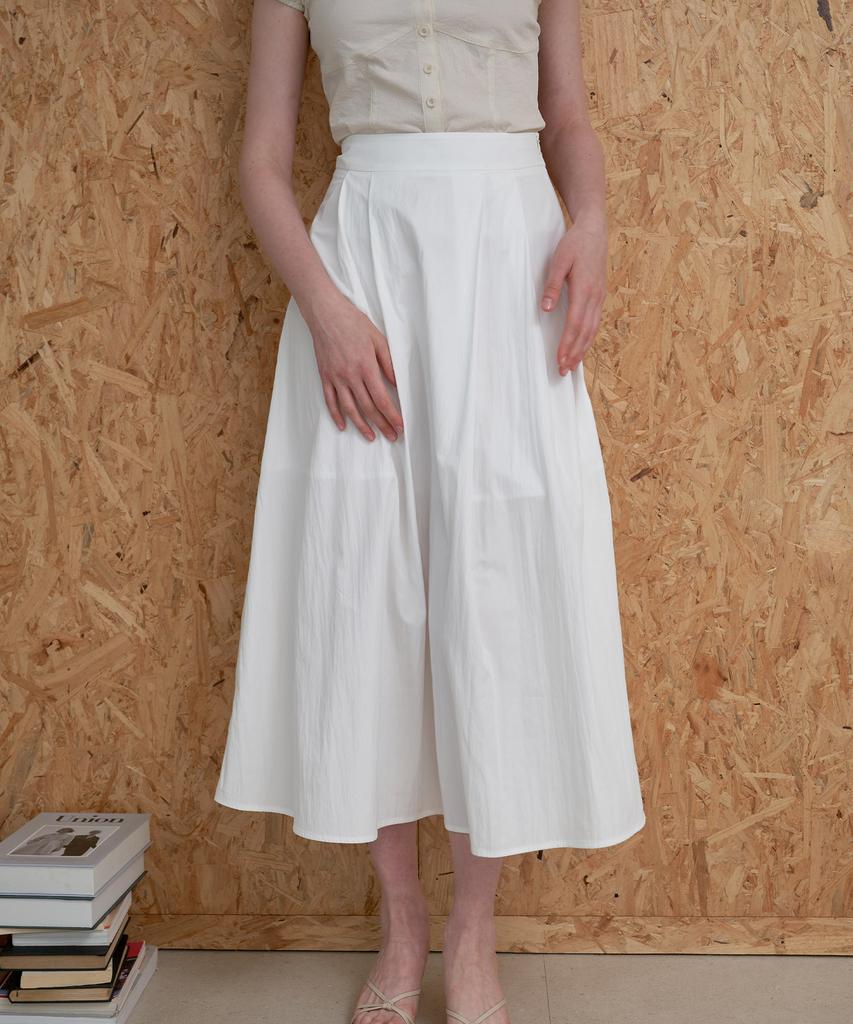 Peullobeu Half Flare Skirt_Wt
