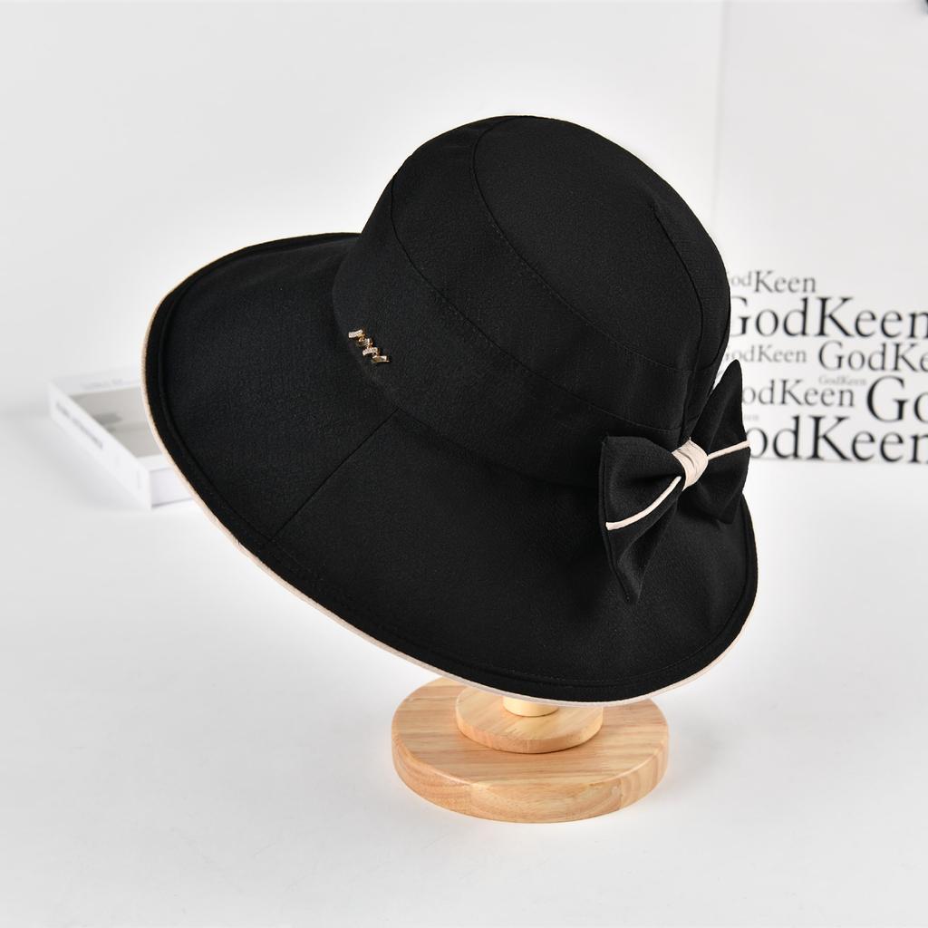 Shade Bucket Hat Women'S Summer 2026 Face Protection Uv Versatile Big Brim Basin Hat Sun Protection Hat