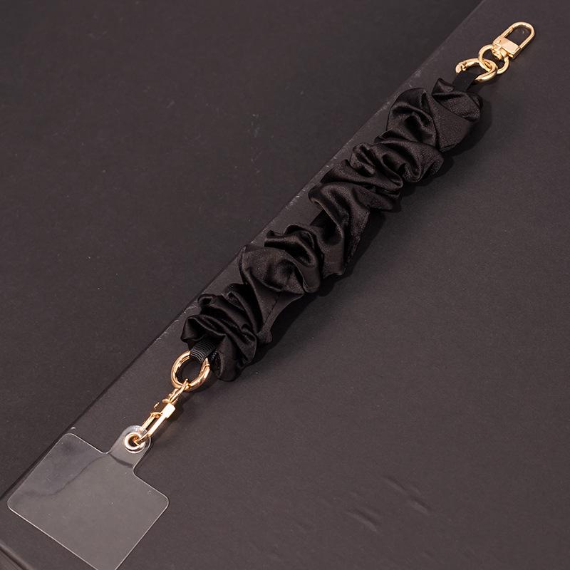 Anti-Lost Double-Headed Buckle Wrist Strap Short Sausage Style Phone Lanyard