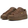 Fenty x Puma Creeper Phatty Pachet Tonuri Pământii - Adidași Unisex Totally Taupe Maro Auriu Alb-Călduț 396813-01