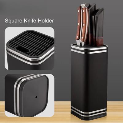 Módní stojánek na nože pro kuchyňské nože Nerezový stojánek na nože Stojan na nože Vysoce kvalitní kuchyňské doplňky