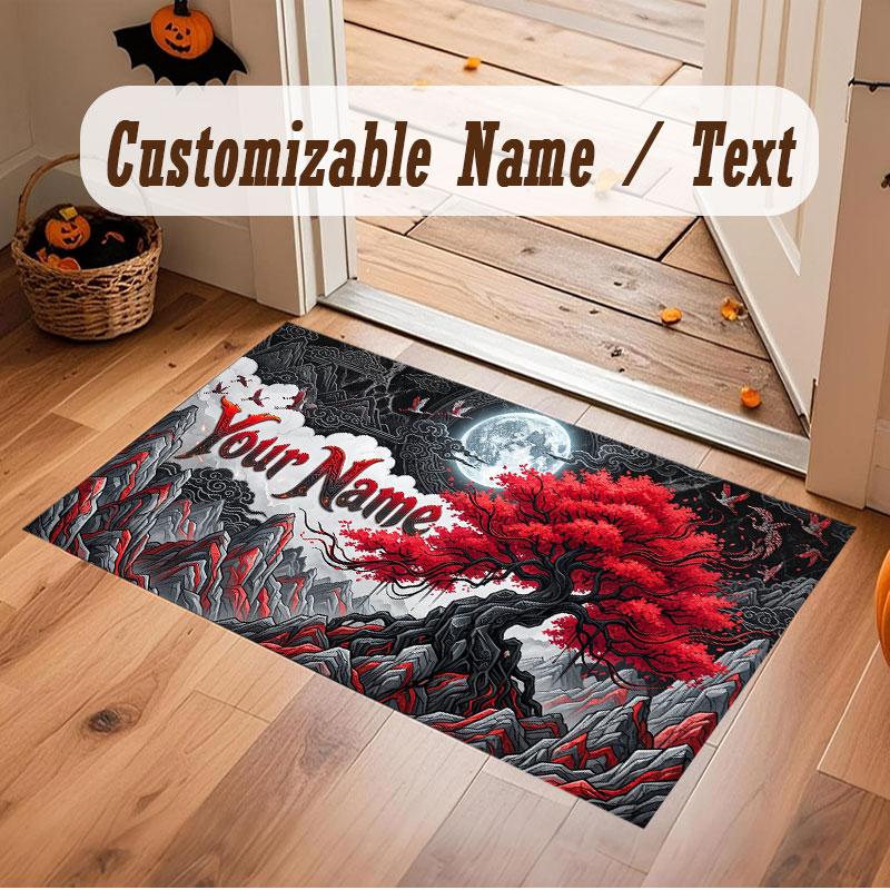 Weltraum Kosmisches Thema Kristall Samt Boden Teppich Personalisierter Benutzerdefinierter Name Text Warmer Teppich Heim Dekoration