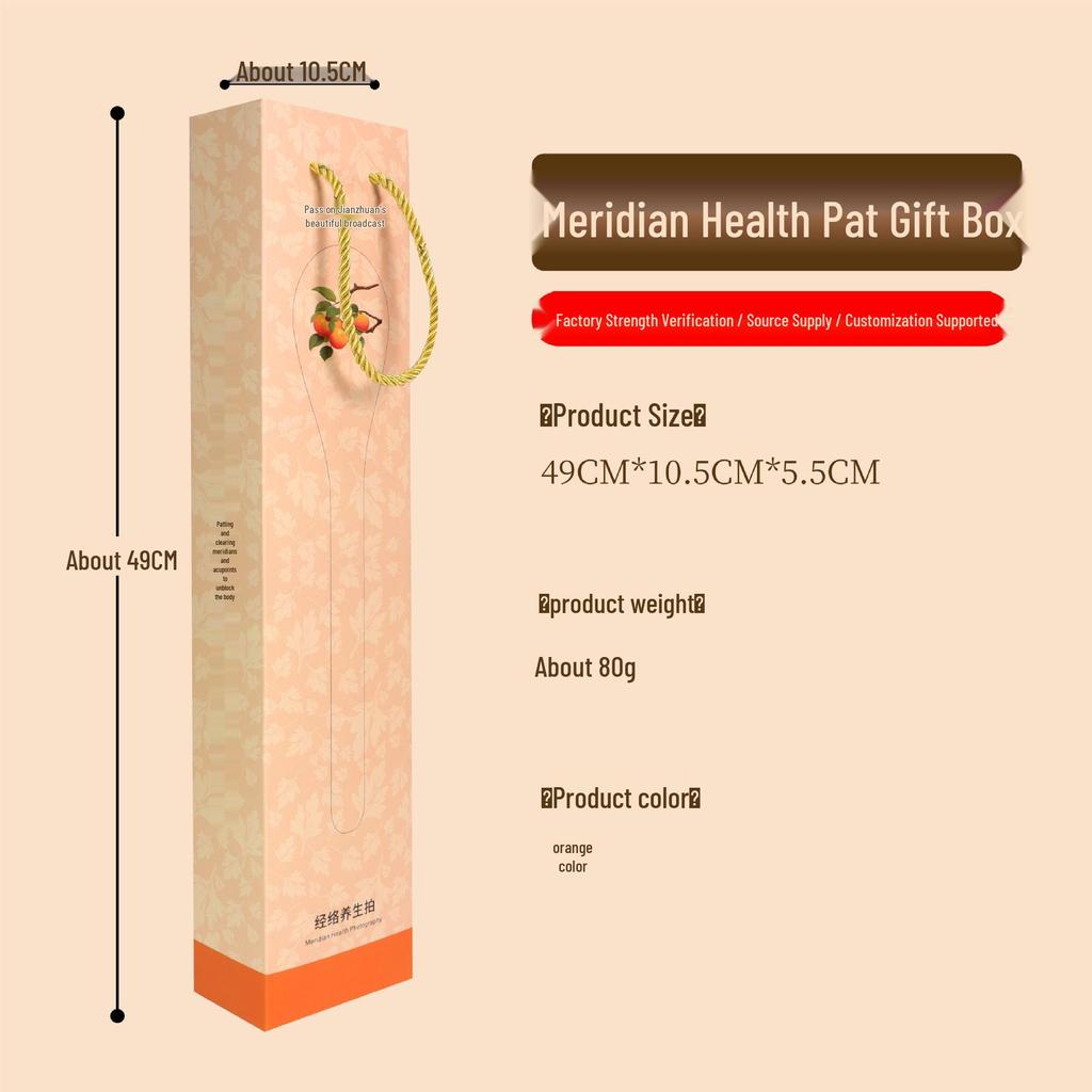 Mugwort Meridian Massage Hammer for Back and Shoulder Therapy