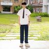 JK Style School Uniform: Pleated Skirt Set for Middle & High School Sports, Choir, Poetry Events