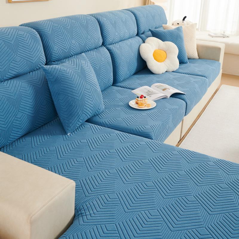 

Эластичный чехол для дивана, универсальный универсальный чехол, задняя крышка на все времена года, защитный чехол для подушки от царапин, утолщенный чехол для дивана S