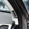 Genuine Carbon Fiber A Pillar Air Conditioning Vent Trim Interior Decorative Accessories for Jeep Grand Cherokee 2011