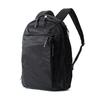 DSBK Solid-Backpack JXF-3430 (Black), 12L Backpack with 14-inch Laptop Storage, Water-Repellent, High-Density Nylon Twill