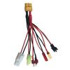6 Way XT60 Splitter Cable 30Amp Power Distribution For Remote Airplanes Multirotor Battery Systems
