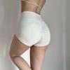 Wrinkle Peach Hip Raise Yoga Shorts Sexy Three-Point Tight Pilates Fitness Quick Dry Training Hip-Showing Shorts