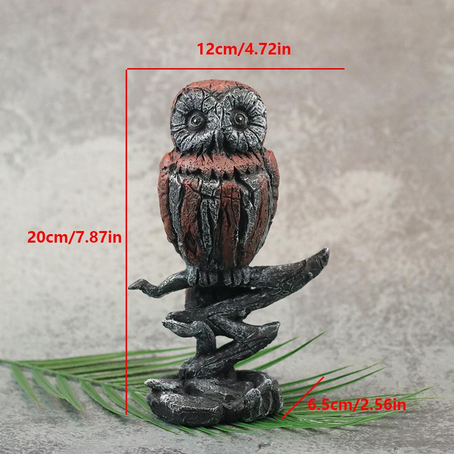 Lion Animal Statue AnimaI ScuIpture Shark Snake Lizard Owl Statue Resin Craft Decoration Taxidermy Home Decoration Accessories