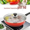 Tempered Glass Pot Lid for Wok, Soup Pot, Steamer, Frying Pan, Stainless Steel Electric Cookware, Induction Compatible
