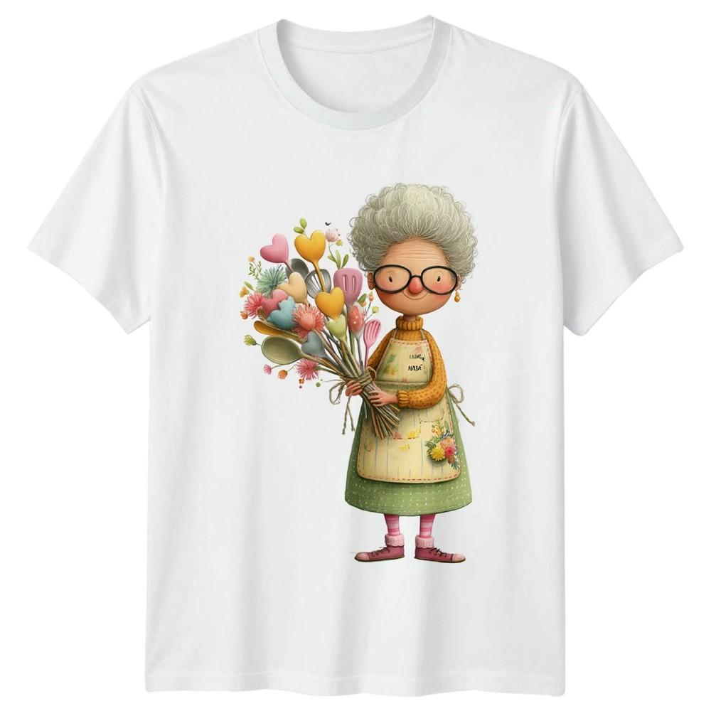 Grandmother Flowers Gift Unisexs TShirt Unisexs Tee Graphic Unisex Top S
