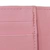 Used Lady Dior Card Holder 10656 S0011PANB 7946 with logo charm, pink two-tone, excellent condition, Cannage Black from