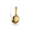 Stainless Steel Short Handle Spoon - Ideal for Ice Cream, Coffee, Dessert, and Children's Tableware