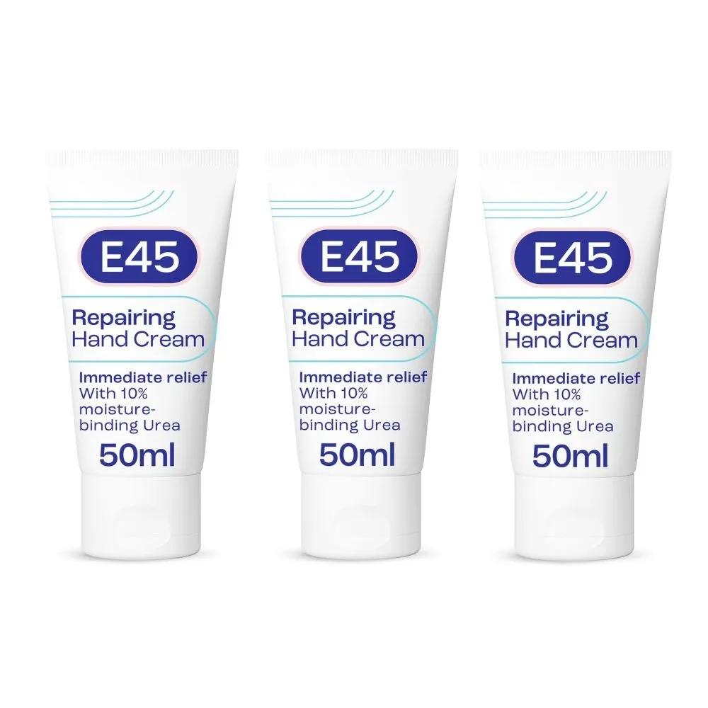 E45 Восстанавливающий крем для рук 50 мл x 3