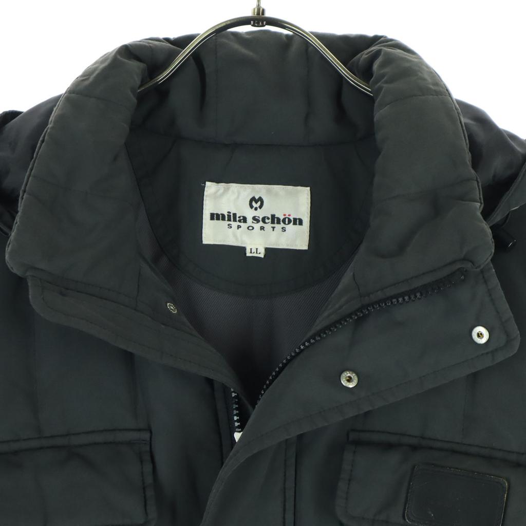 Mila Sch_n SPORTS Made In Japan Golf Long Sleeve Down Coat LL Black Men's Used
