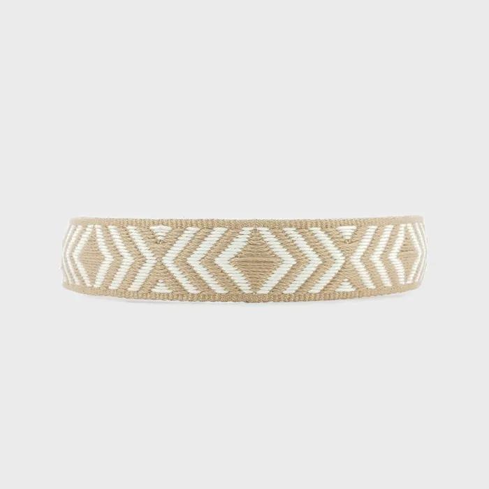 LALA Ethnic Hairband M-D Beige