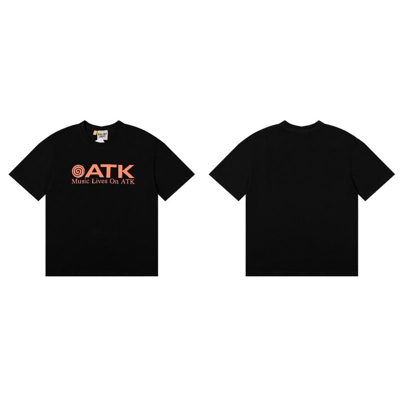 Premium Cotton Graphic Tee Streetwear Oversized Short Sleeve T-Shirt Men Loose Fit Letter Print Washed Vintage Style