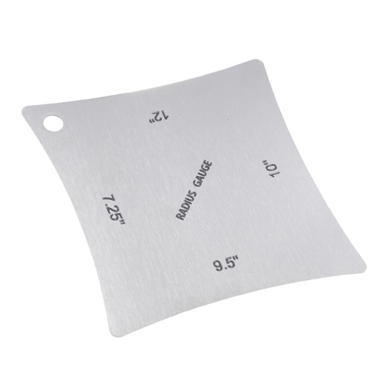 Steel Guitar Neck Radius Ruler Perfect for Professional Use Provides Accurate Measurements for Optimal Sound and Feel