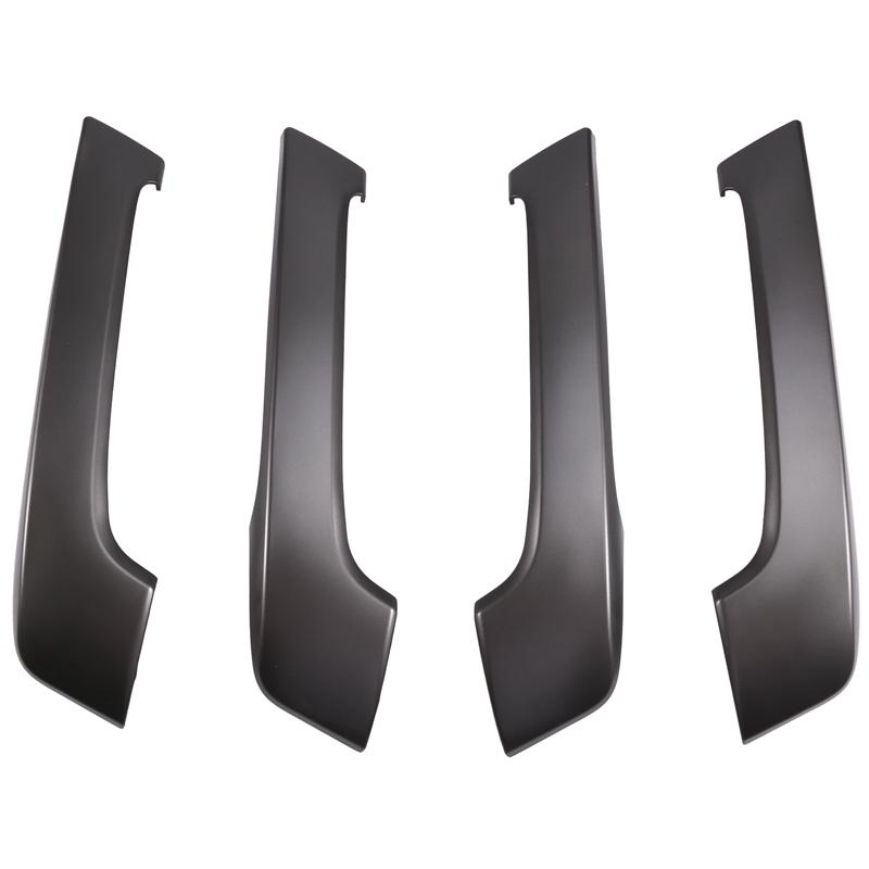 

Door Handle Trim Cover Panel Pull Handle Interior Car Accessory For Toyota Prado LC150 2009-2018 серый