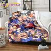 Anime deky Inazuma Eleven Deka Měkká kreslená deka Flanel Throw Deka Postel Pohovka Deka Deka Potah křesla Deka Home Decor