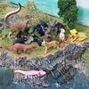 Realistic Plastic Forest Animal Model Collection Featuring Cute Static Mice Frogs Crocodiles Koalas And Skunks